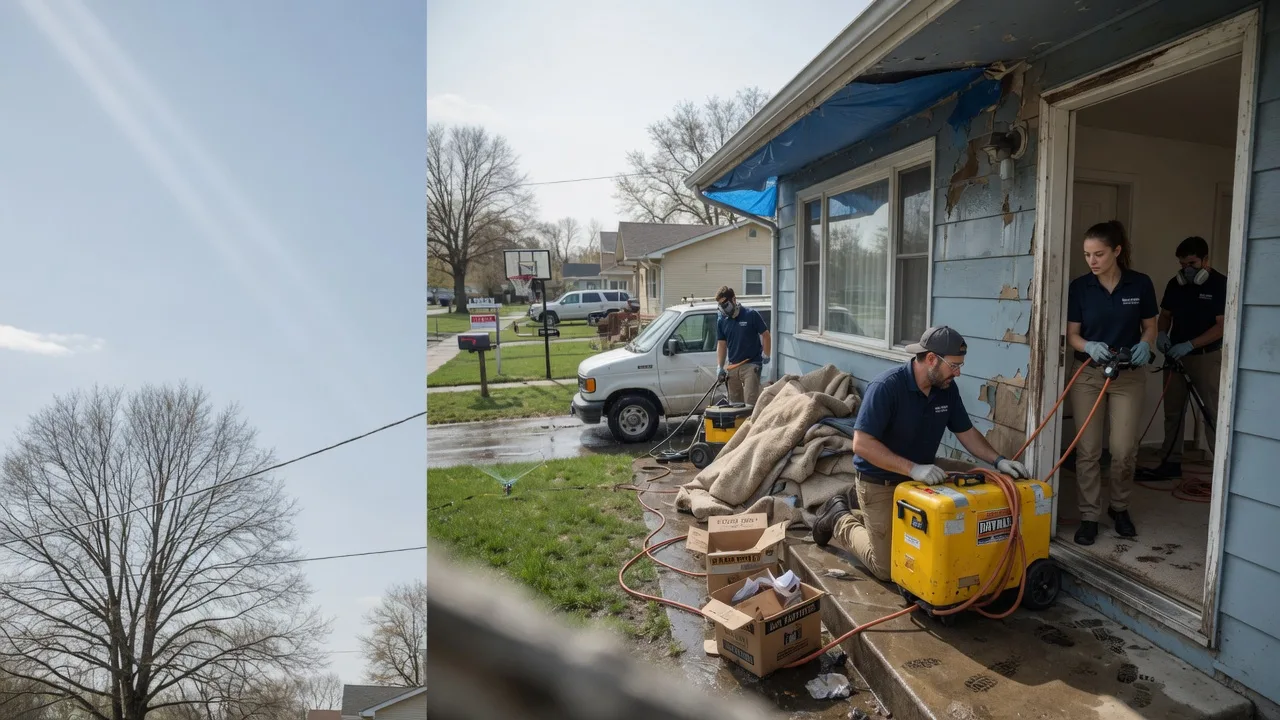 Basement Flood Cleanup in Weippe, ID near me